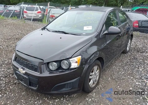 2013 Chevrolet Sonic Lt из США, поврежденный, VIN 1G1JC5SG8D4190608
